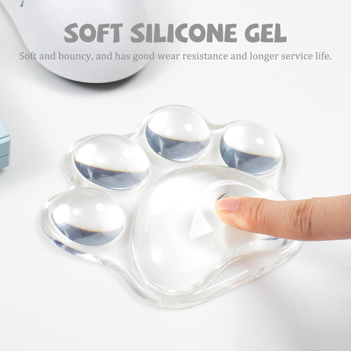 Office Footrest Cushion - Alas Mouse Gaming Lucu dengan Penyangga