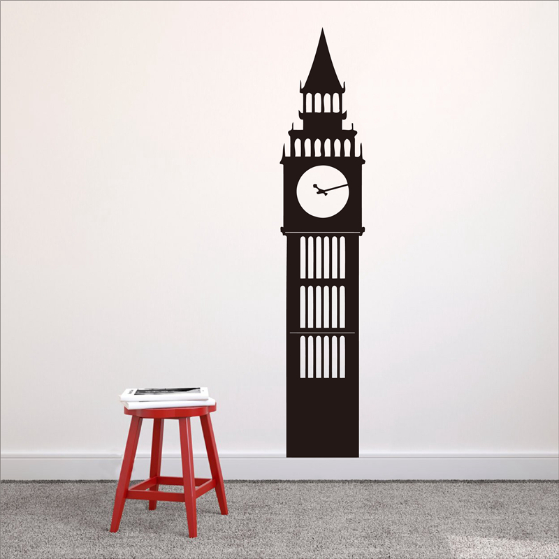 Office Furniture London - Stiker Dinding Vinil Big Ben Jam