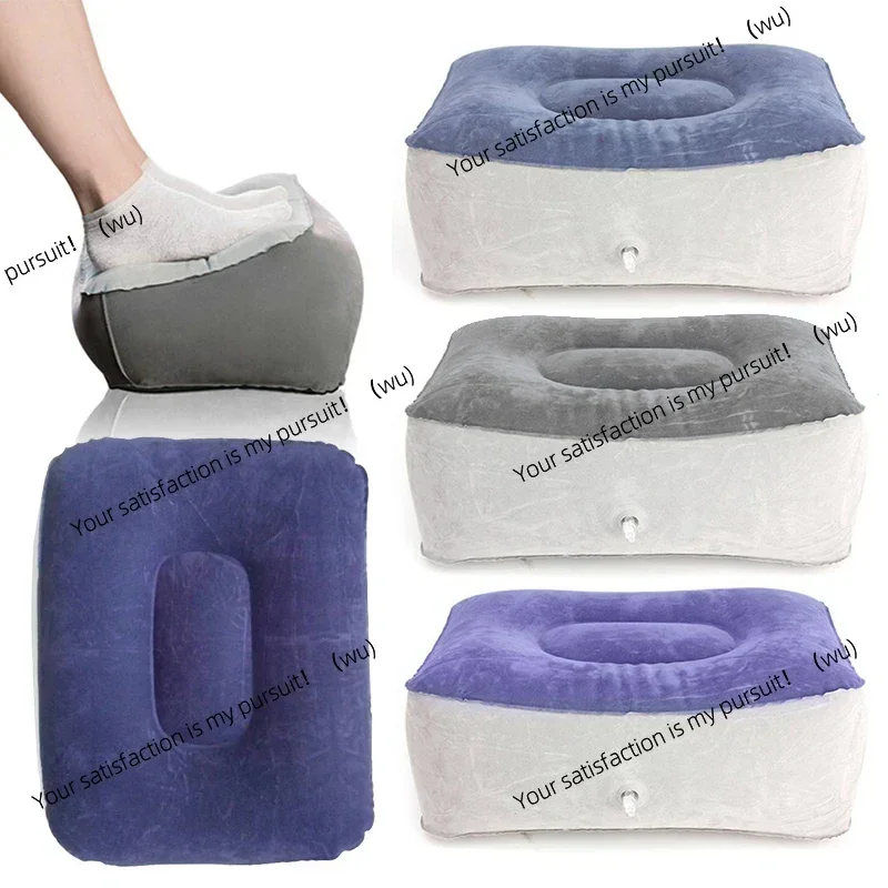Office Footrest Cushion - Bantal Penyangga Kaki Tiup PVC, Bantal