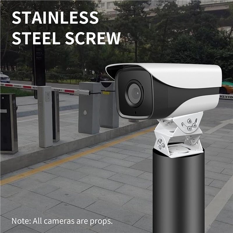 Adjustable Monitor Mount - 2X Braket Pemasangan Kamera CCTV 3-Axis