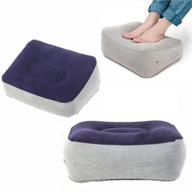 Office Footrest Cushion - Bantal Sandaran Kaki Tiup PVC, Bantal