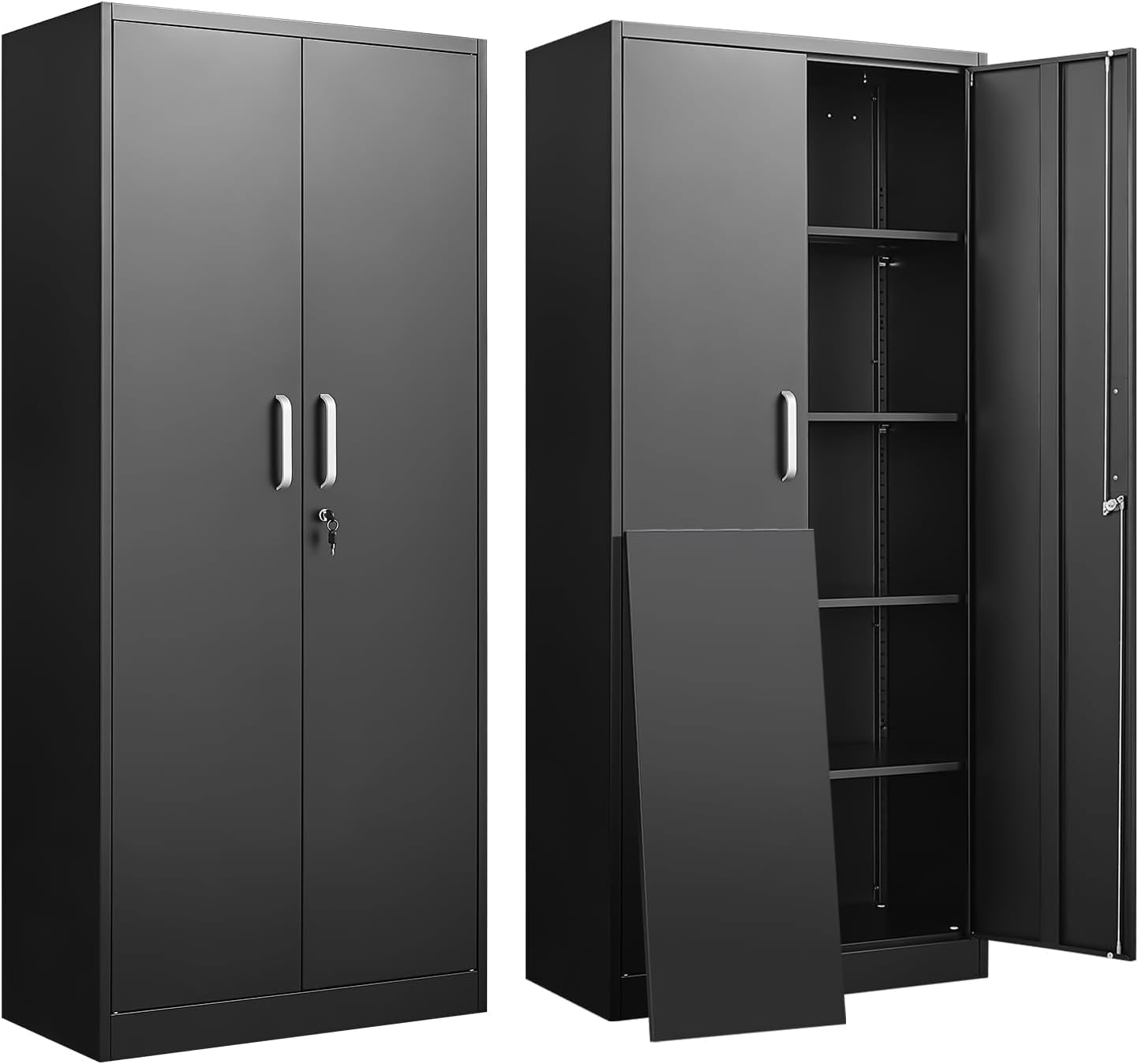 Locker Storage Metal - Lemari Penyimpanan Logam Dengan Rak Yang