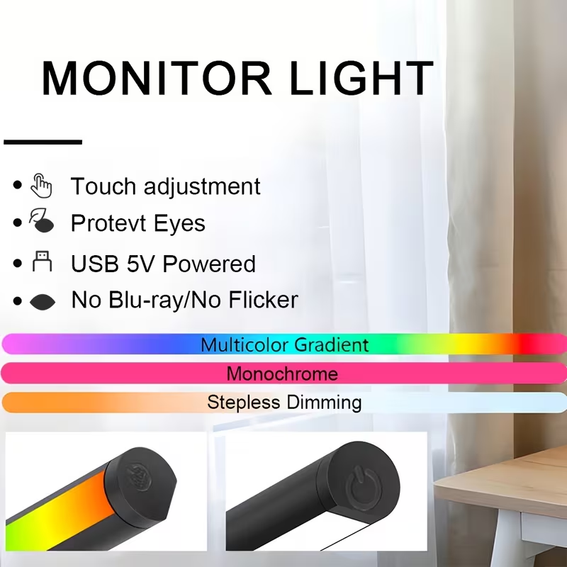 Lampu LED untuk Monitor 30cm 4 - Adjustable Monitor Mount ulasan dan harga