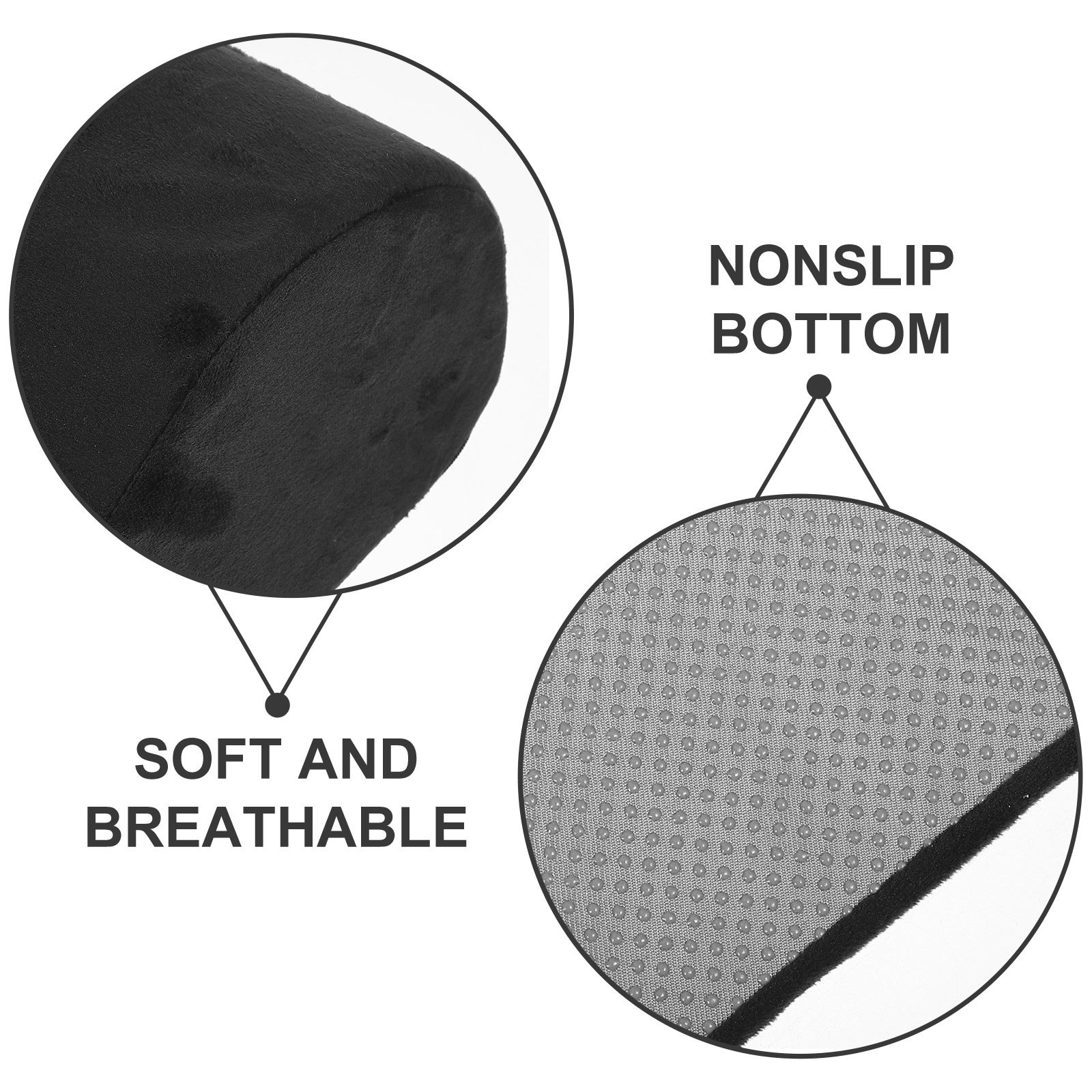 Alas Kaki Busa Memori Portabel - Office Footrest Cushion ulasan dan harga