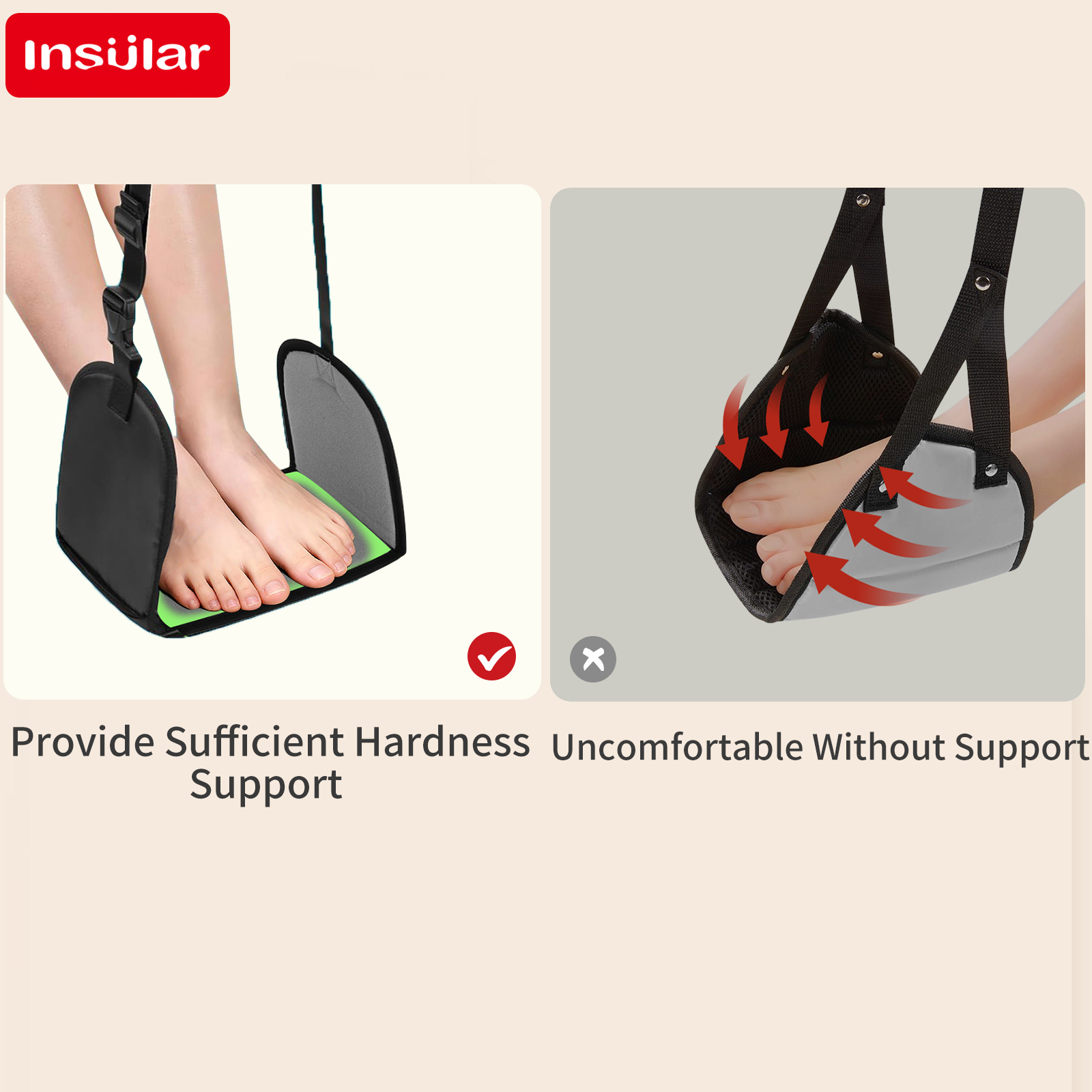 Alat Penyangga Kaki Anak untuk - Office Footrest Cushion ulasan dan harga