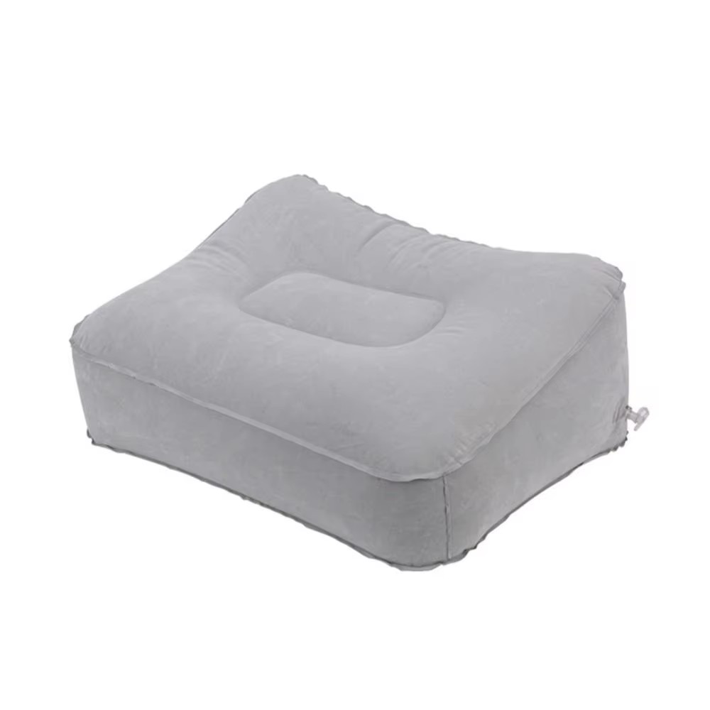 Bantal Penyangga Kaki Tiup PVC - Office Footrest Cushion ulasan dan harga