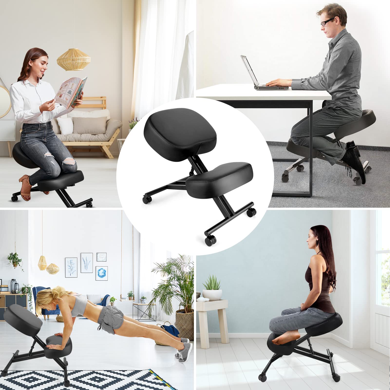 Kursi Berlutut Ergonomis untuk - Furniture Chairs For Office ulasan dan harga
