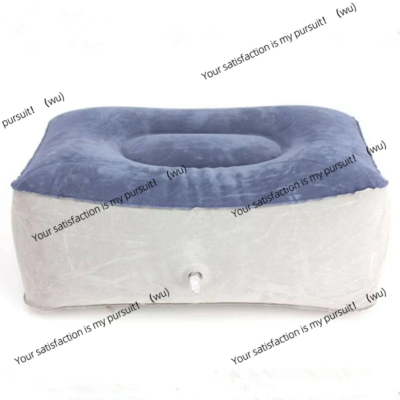 Bantal Penyangga Kaki Tiup PVC - Office Footrest Cushion ulasan dan harga