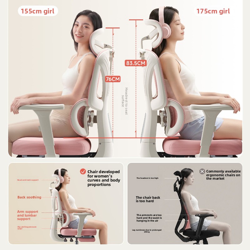145 °   Kursi Komputer Ergonom - Furniture Chairs For Office ulasan dan harga