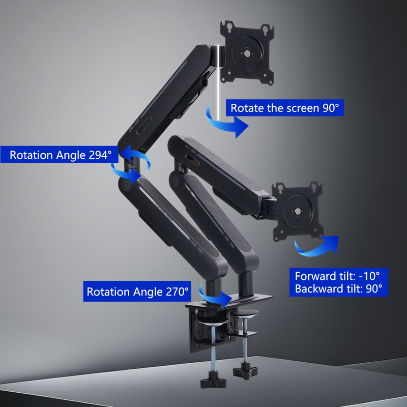 Penyangga Meja dengan Pegas Ga - Adjustable Monitor Mount ulasan dan harga