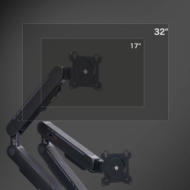 Penyangga Meja dengan Pegas Ga - Adjustable Monitor Mount ulasan dan harga