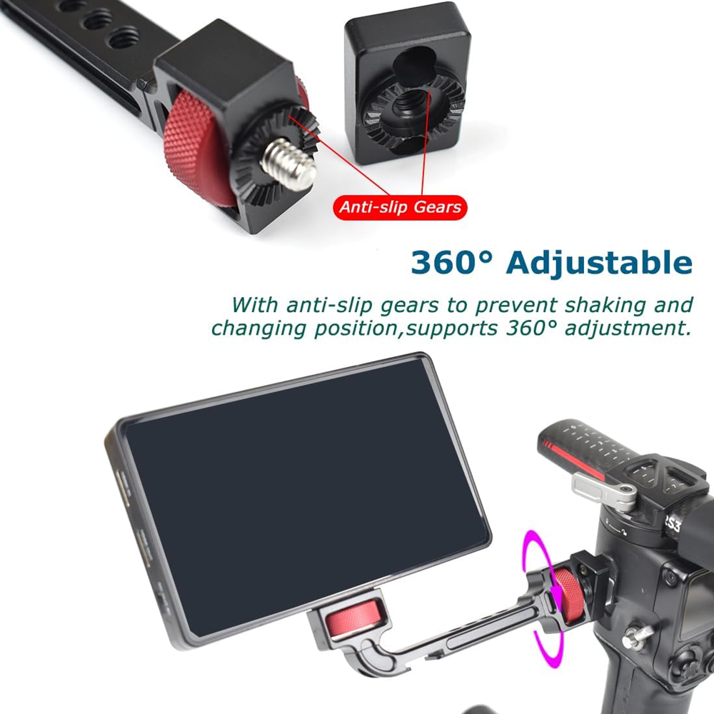 360 ° Adaptor Ekstensi Stabili - Adjustable Monitor Mount ulasan dan harga