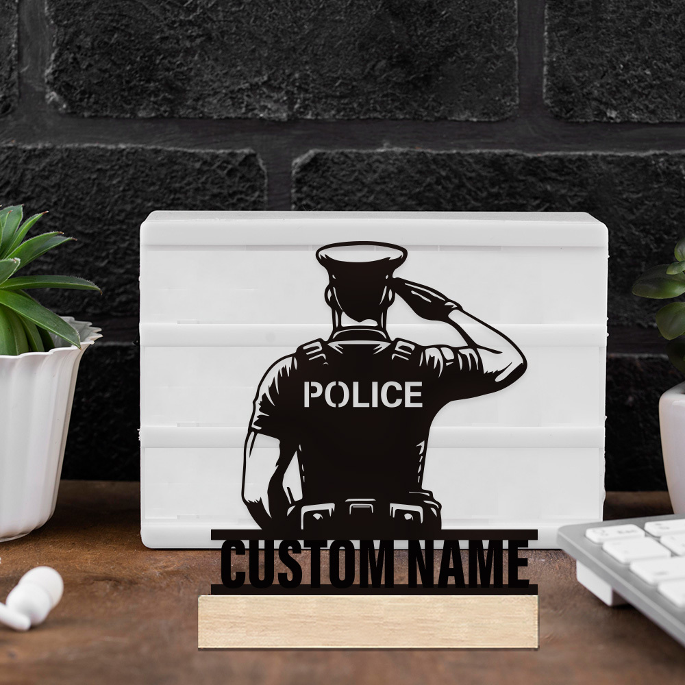 Lencana Polisi Logam Personal, - Office Furniture Modern ulasan dan harga