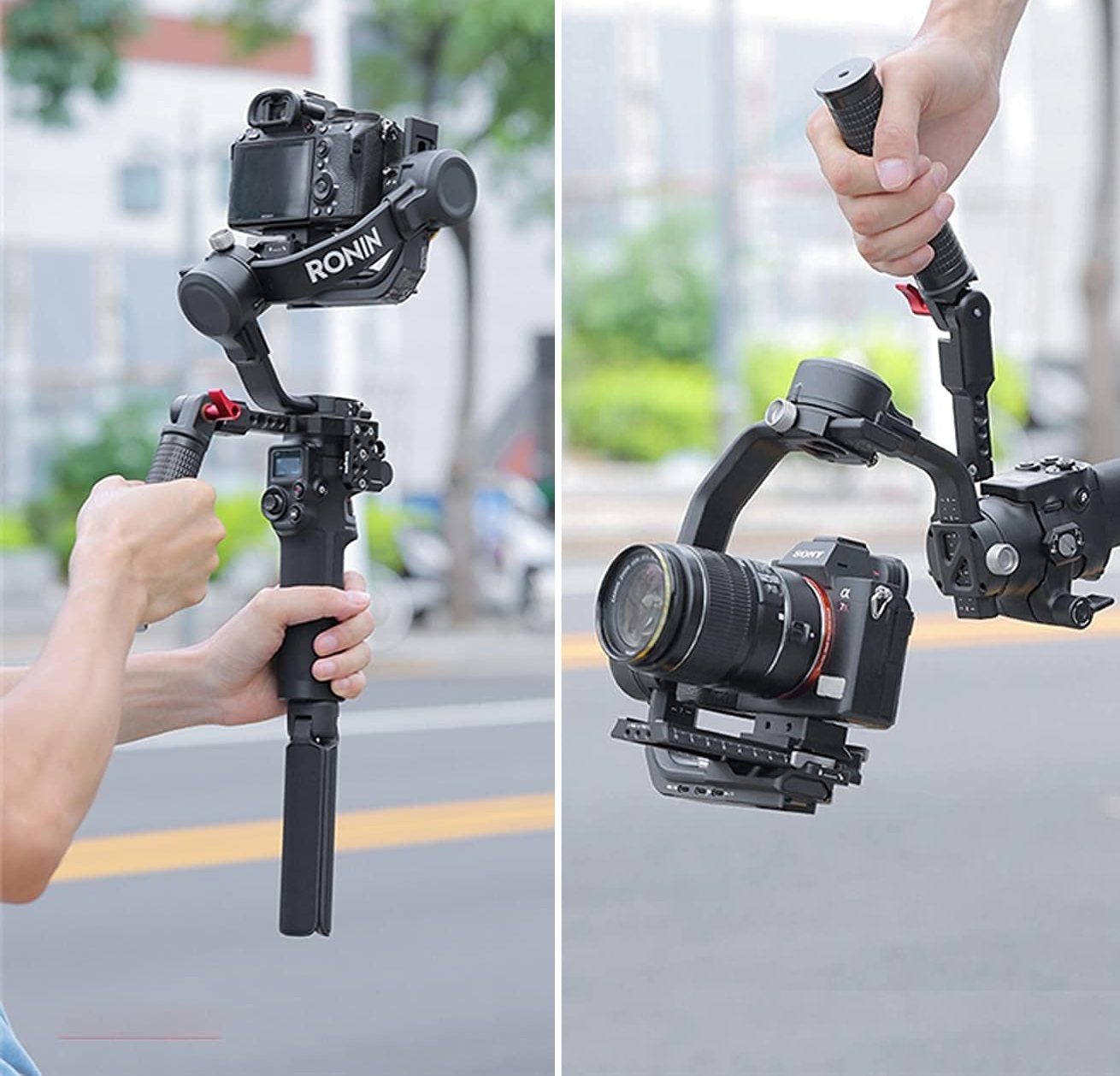 Pegangan Ergonomis untuk DJI R - Adjustable Monitor Mount ulasan dan harga