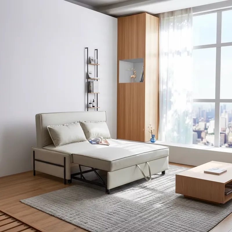 Sofa Bed Lipat Kustom dengan L - Locker Storage Metal ulasan dan harga