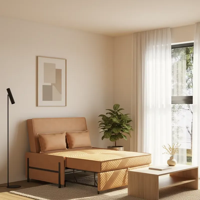 Sofa Bed Lipat Kustom dengan L - Locker Storage Metal ulasan dan harga