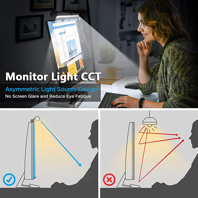 Lampu Meja Atmosfer RGB 40CM L - Office Furniture Modern ulasan dan harga