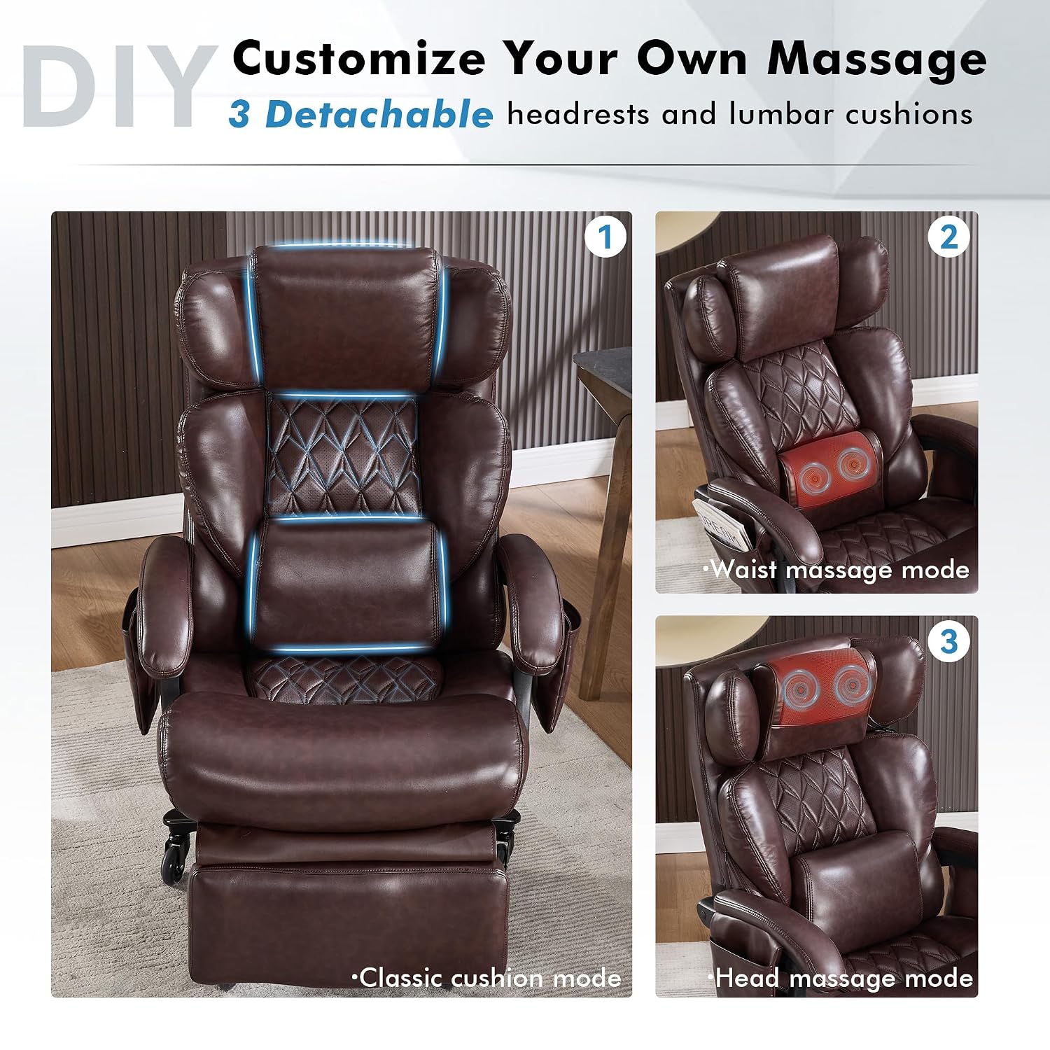 Kursi Kantor Ergonomis Besar & - Office Footrest Cushion ulasan dan harga